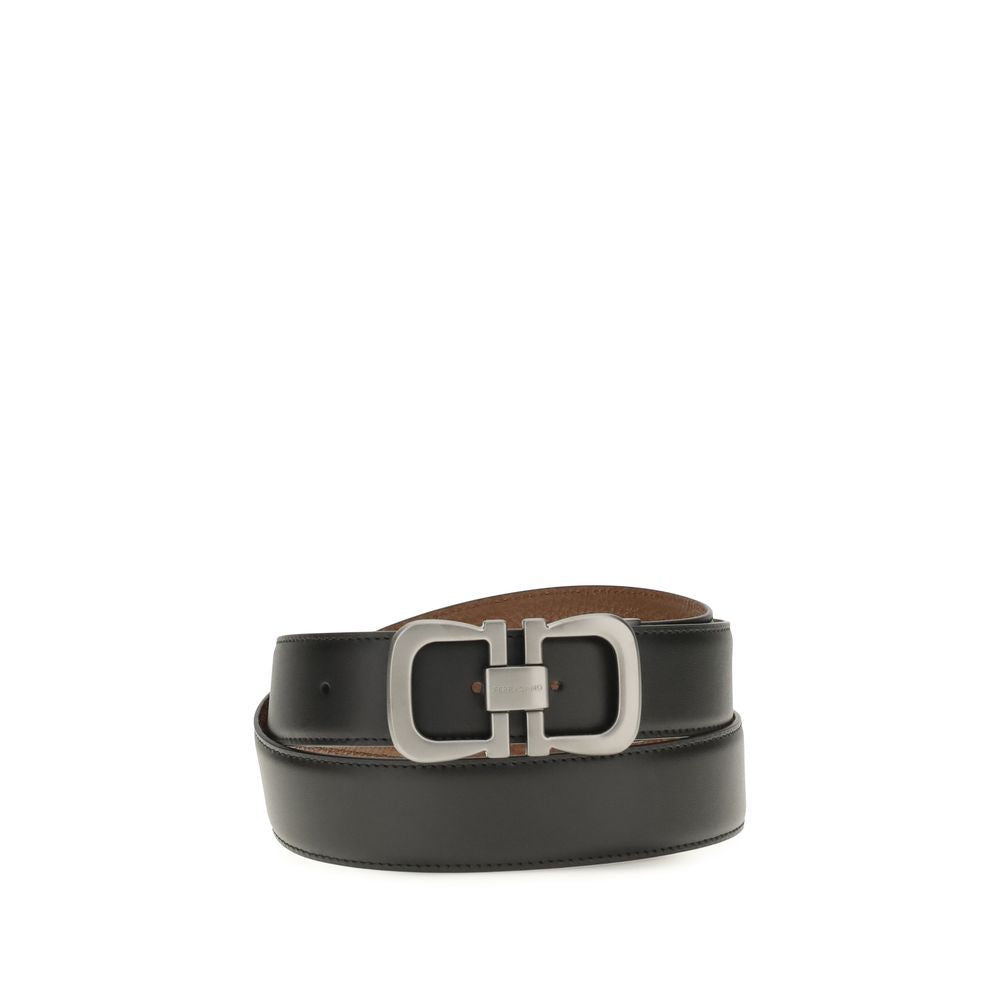 Black Calf Leather Bos Taurus Regular Belt