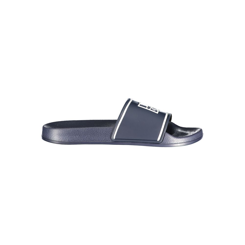 Blue Polyurethane Men's Slipper