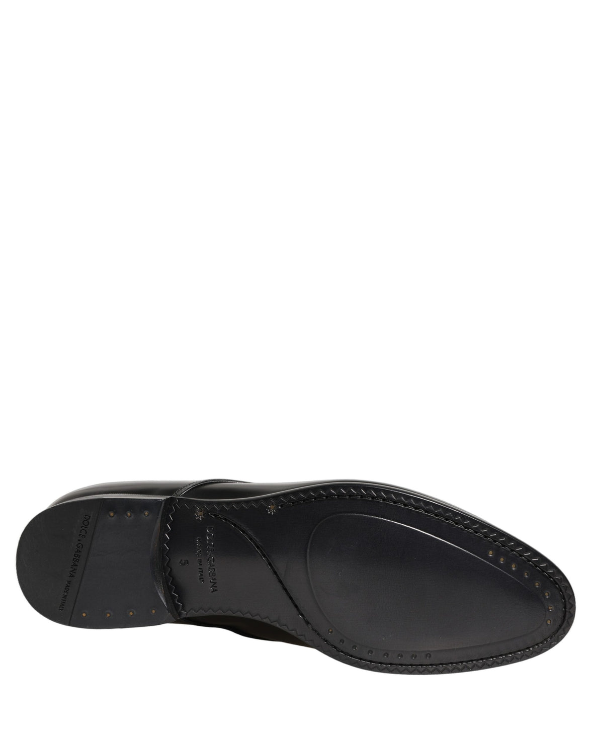 Black Leather Lace Up Derby Dress Shoes