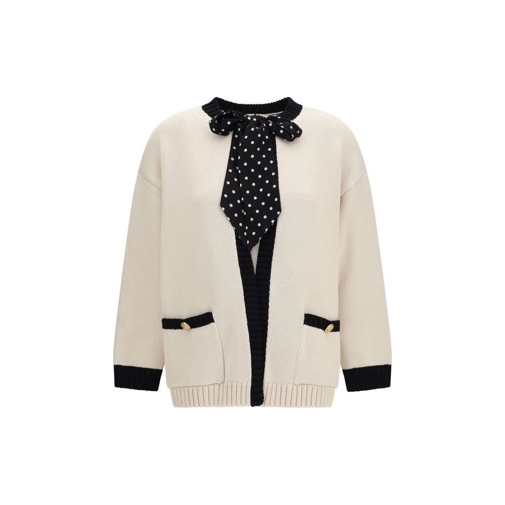 Beige Cotton Cardigan