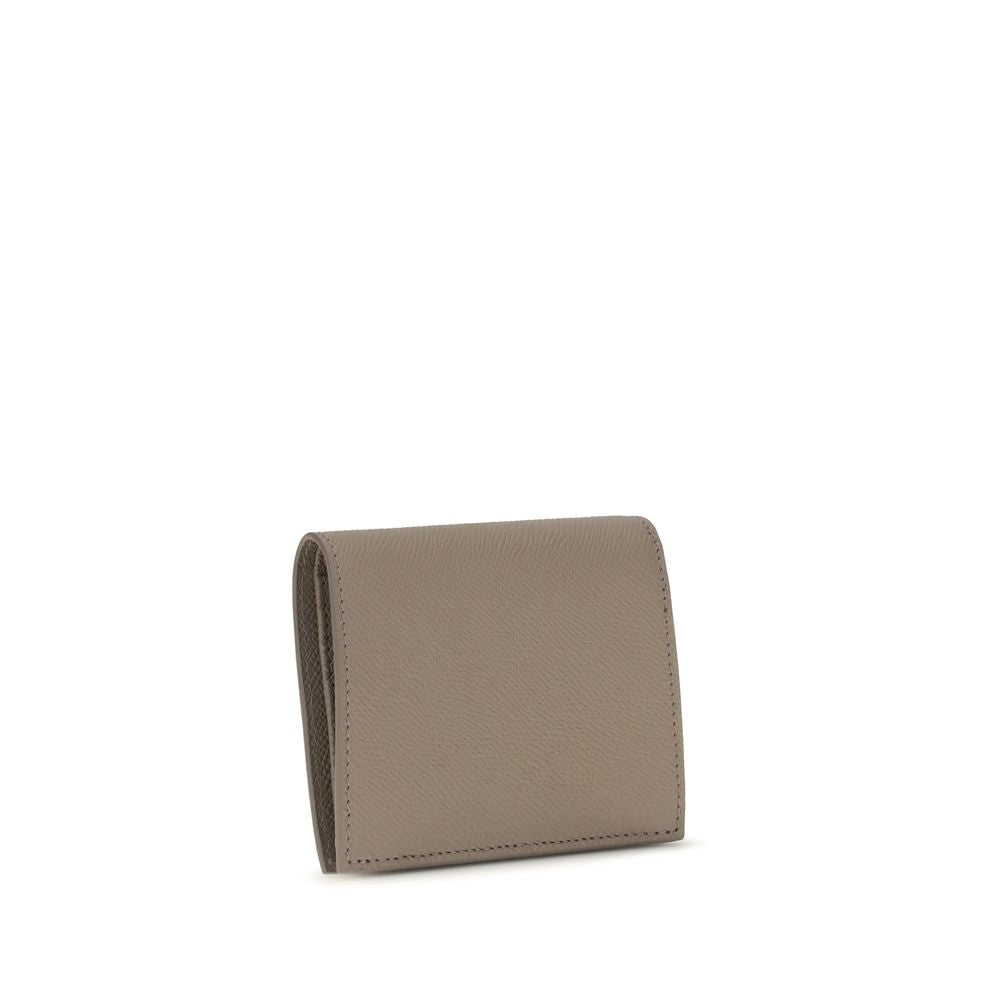 Beige Calf Leather Bos Taurus Shoulder Bag