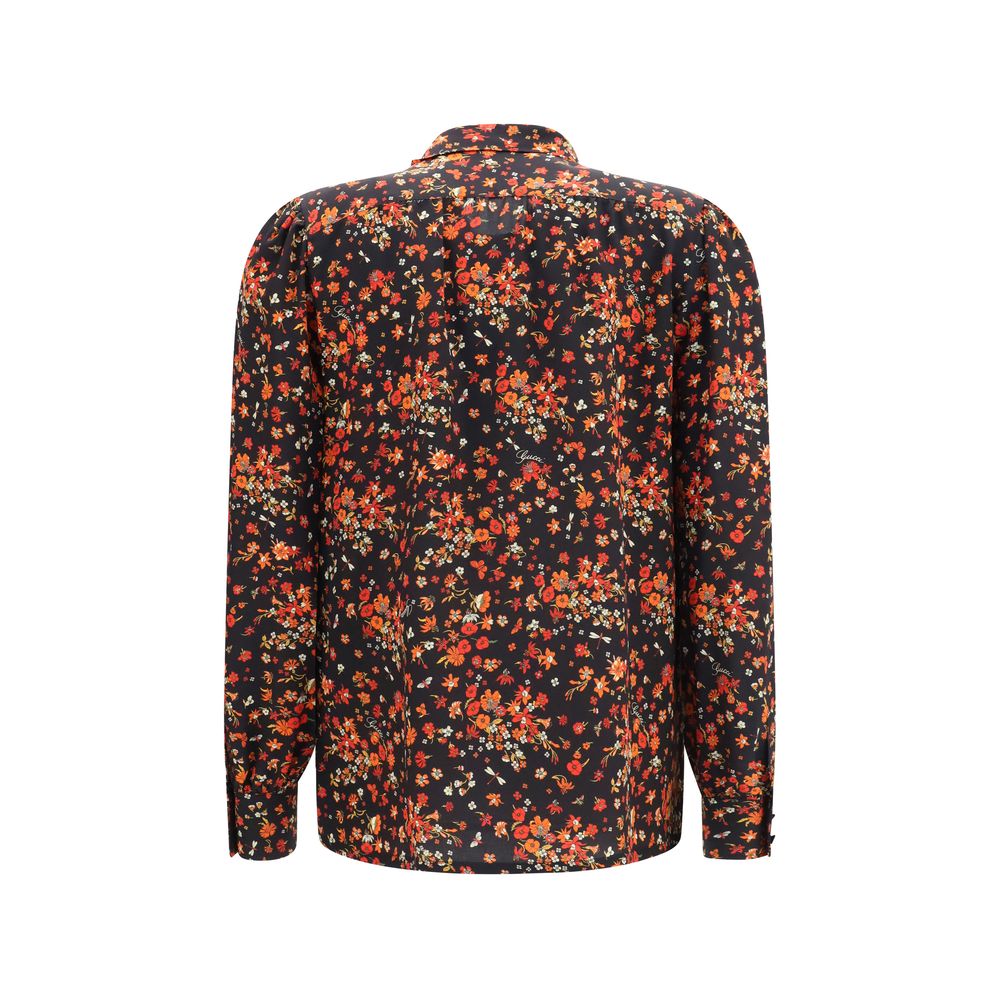 Multicolor Silk Pattern Shirt