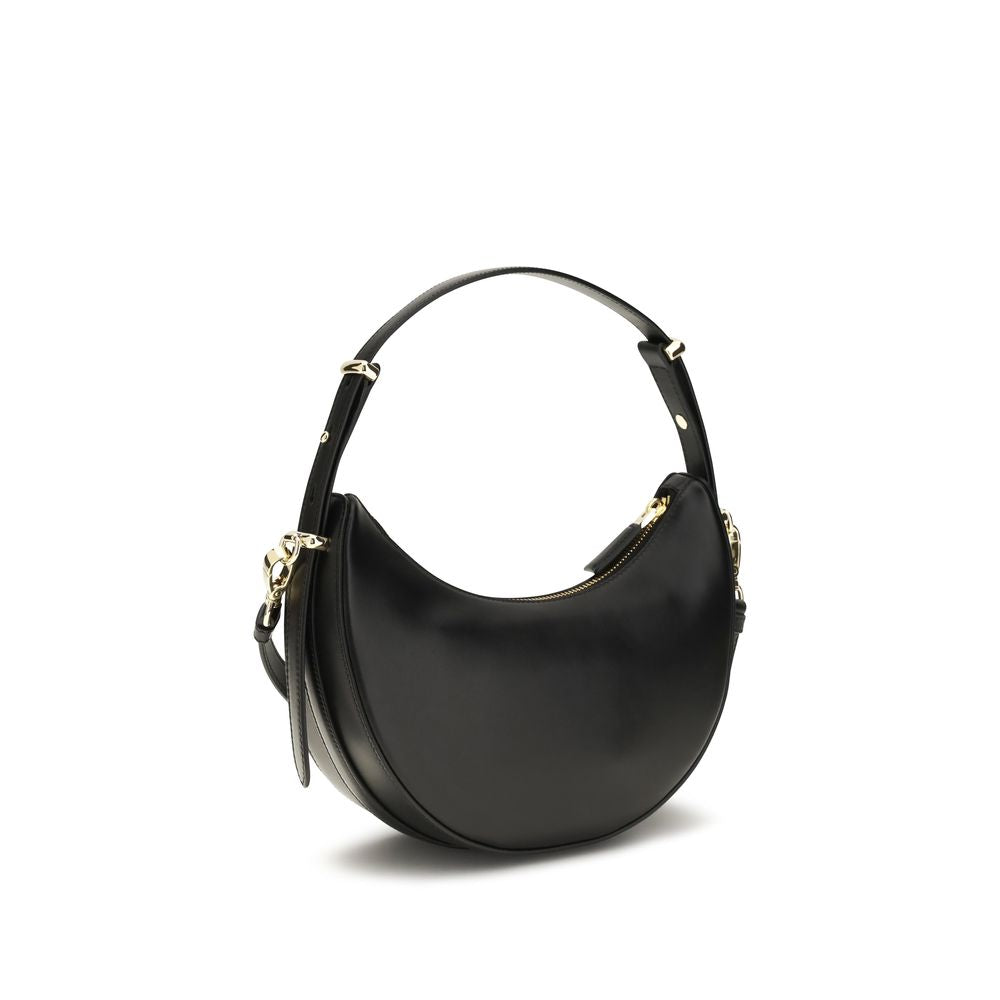 Black Calf Leather Bos Taurus Backet Bag