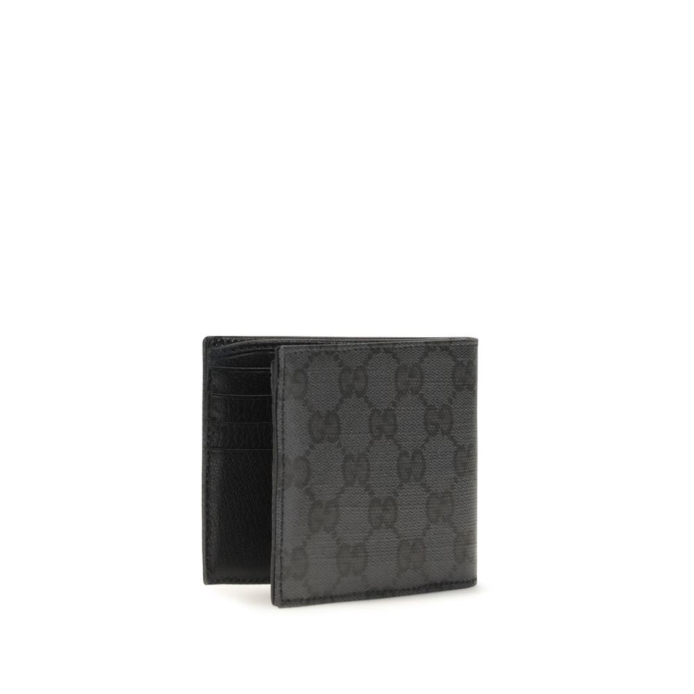 Black Cotton Wallet