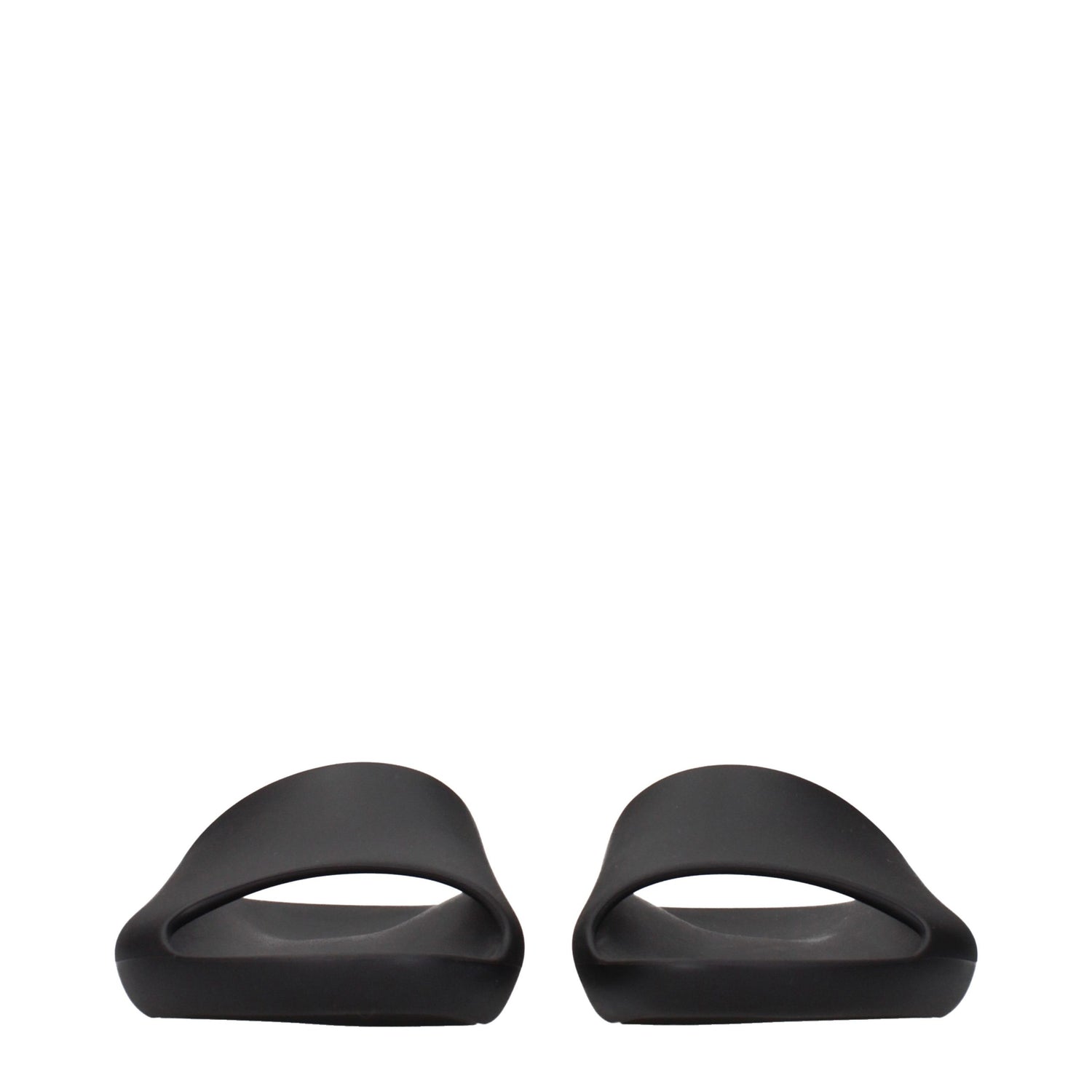 Black Cotton Slippers