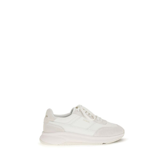 White Calf Leather Bos Taurus Athletic Sneakers