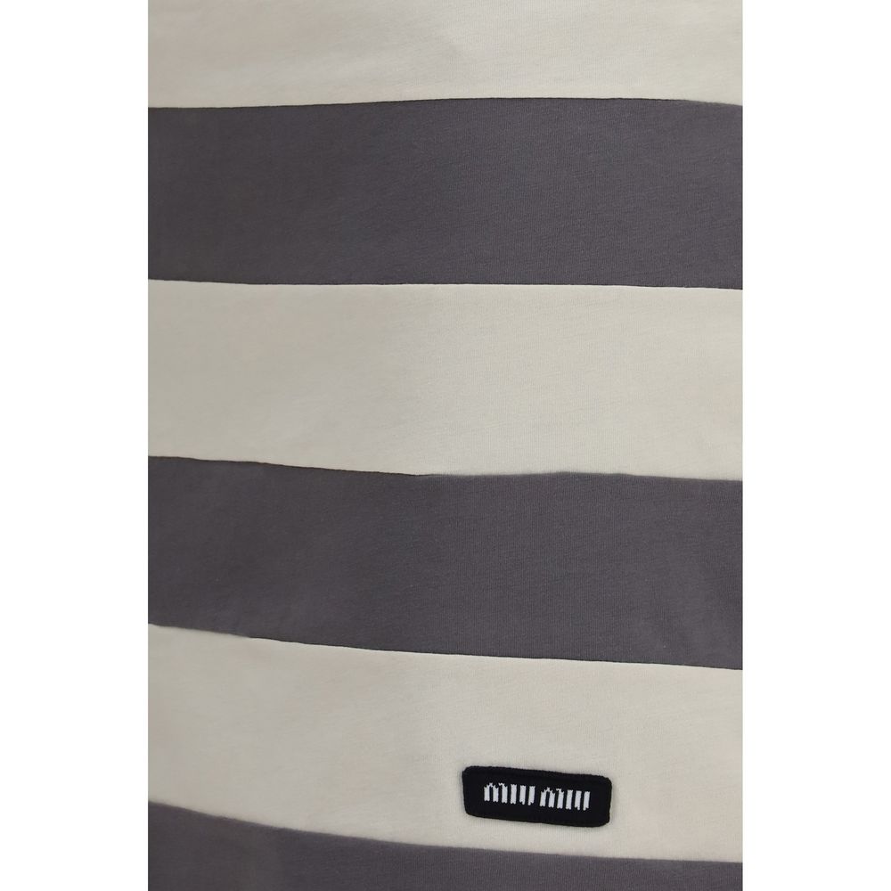 Multicolor Cotton Mini Skirt