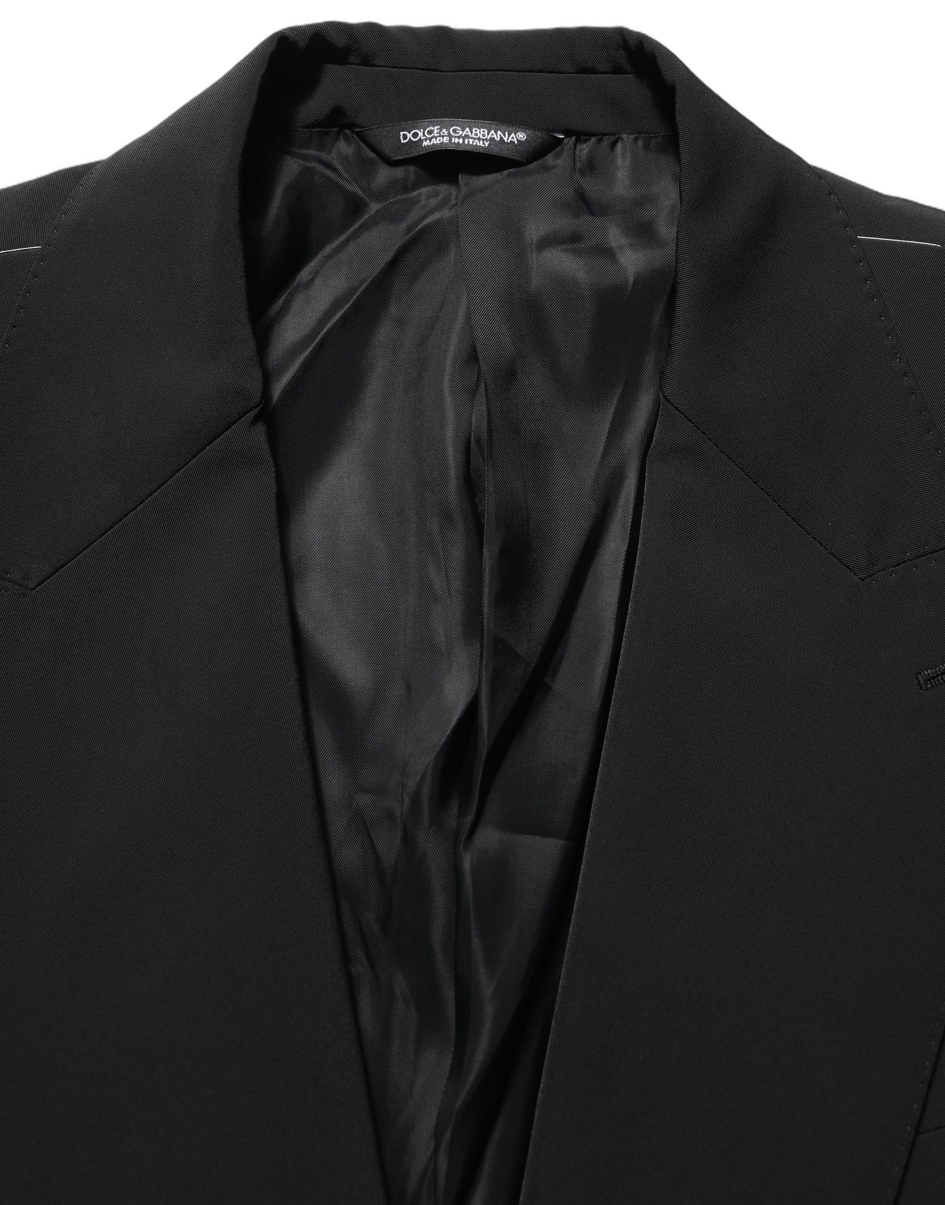 Black Single Breasted One Button Coat Blazer