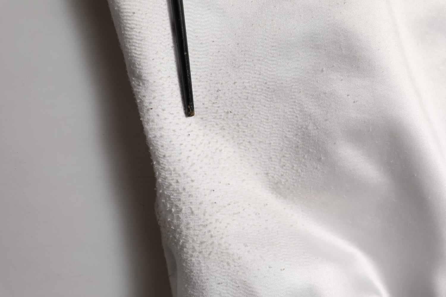 White DG Logo Polyester JerseyBomber Jacket