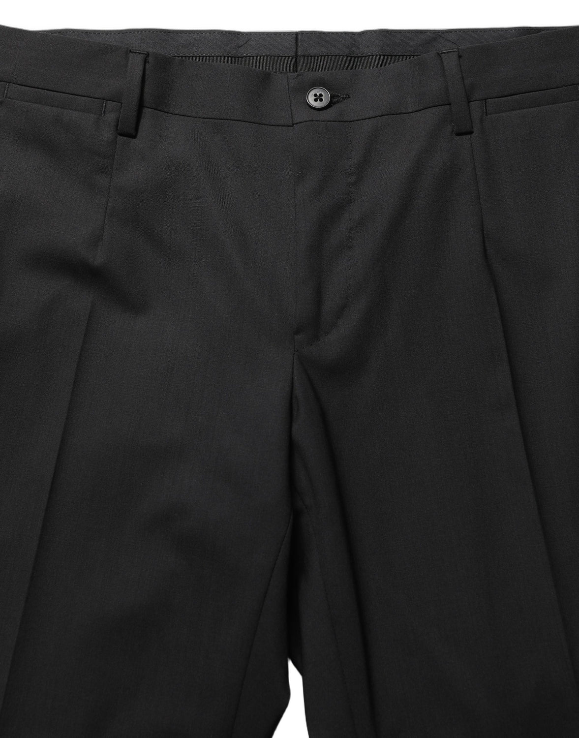 Black Wool Skinny Leg Dress Men Trouser Pants