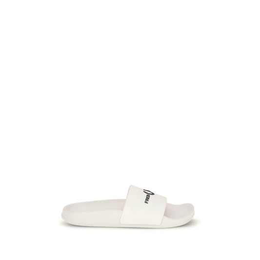 White Rubber Sandals