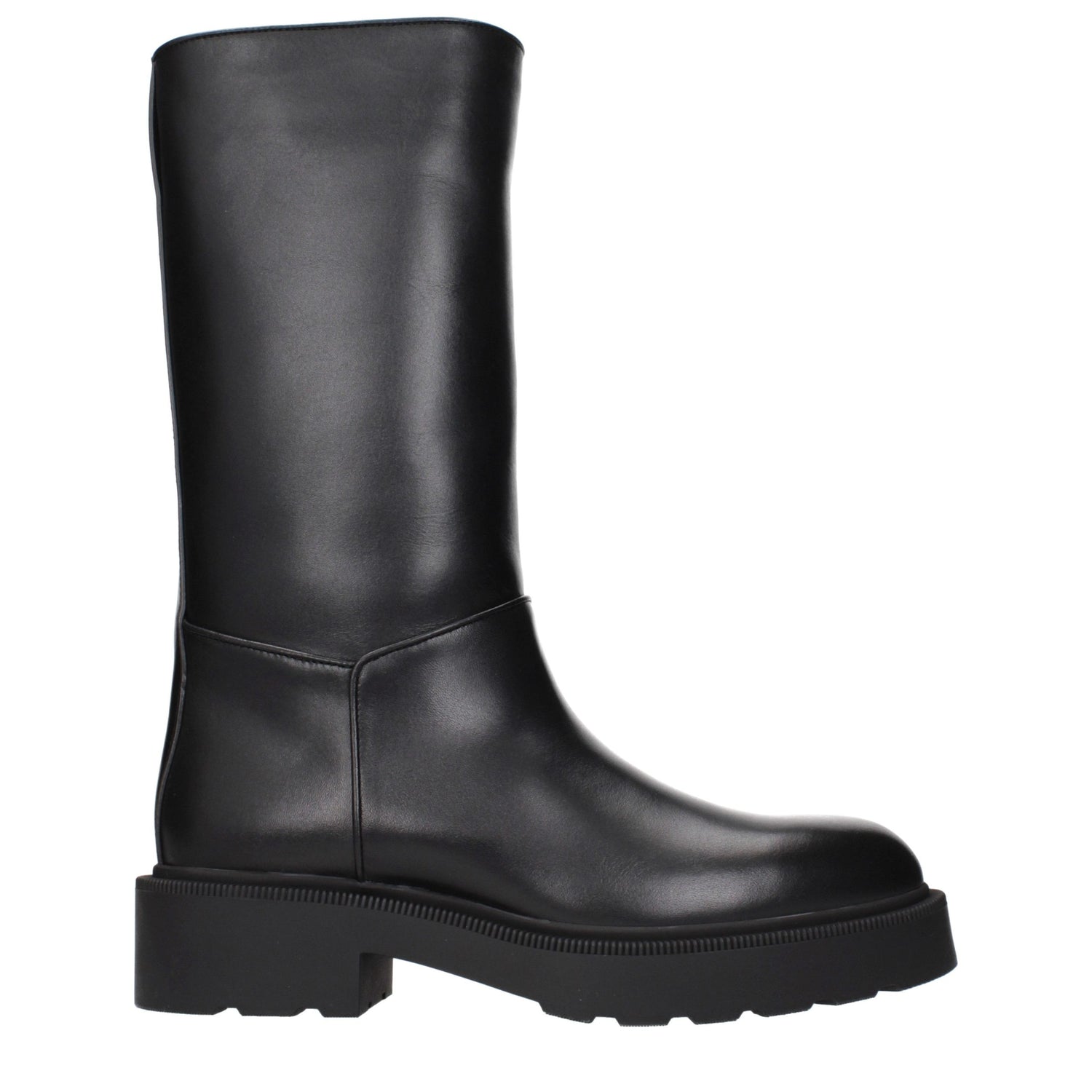 Black Leather Boots