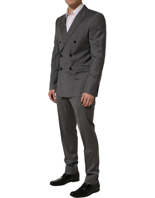 Gray MARTINI Slim Fit Formal 2Piece Men Suit
