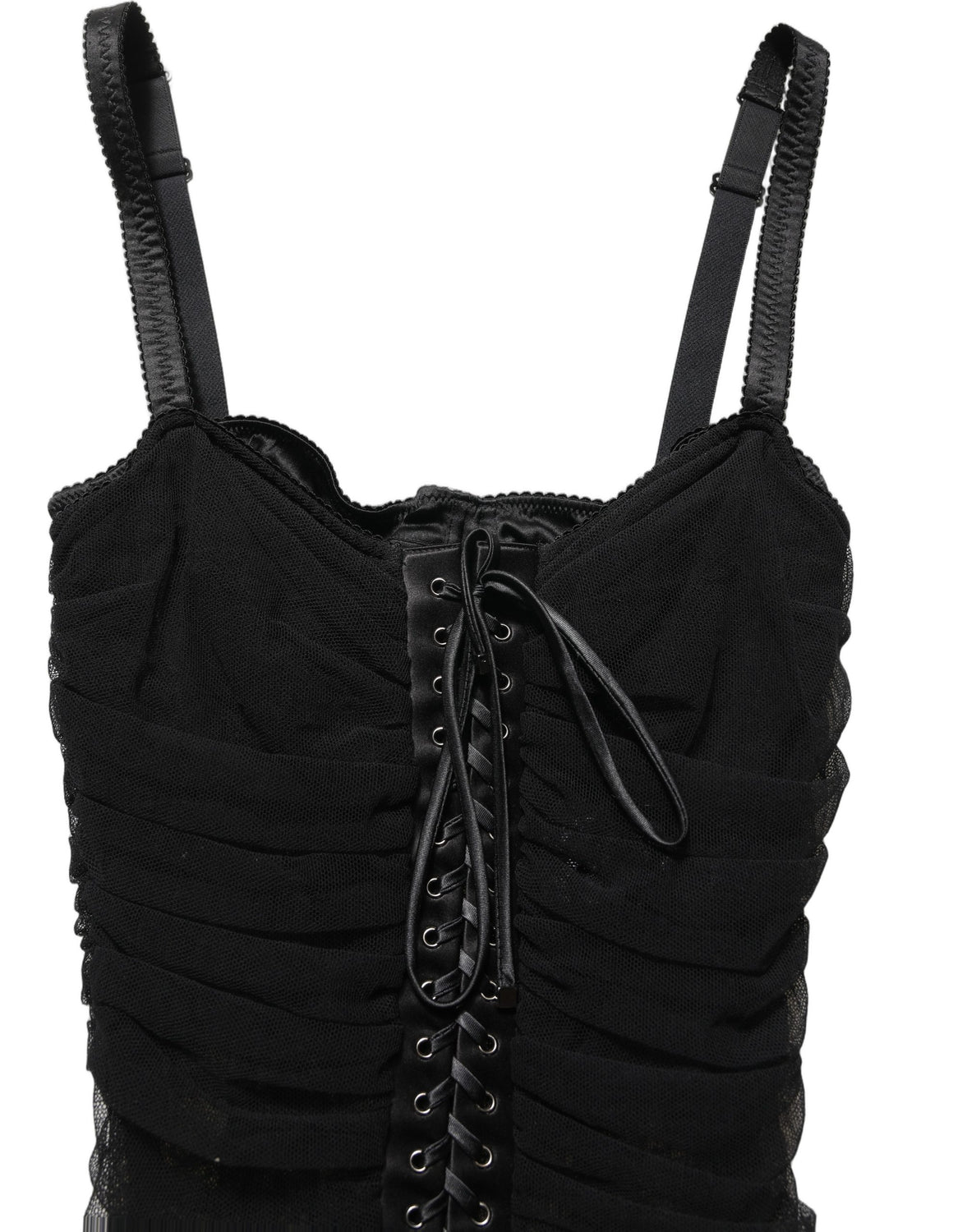 Black Bodycon Fitted Corset Style Mini Dress