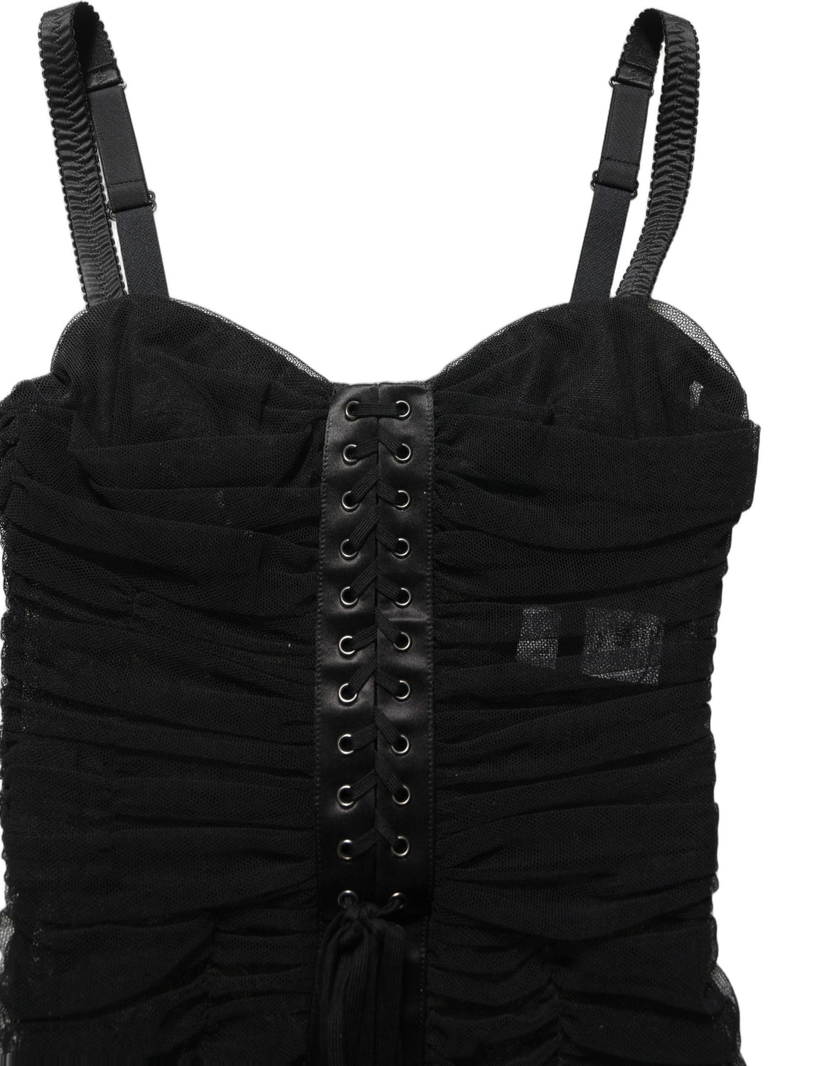 Sleeveless V-neck Shift Knee Length Black