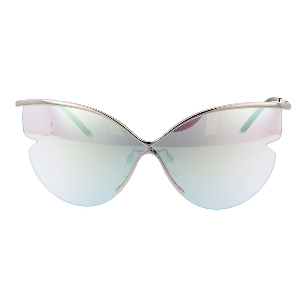 Gray Metal Sunglasses