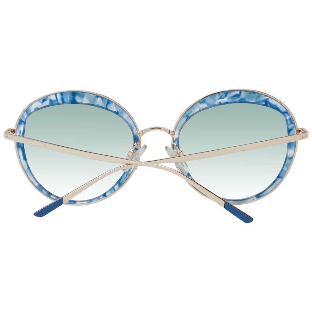 Blue Metal Sunglasses