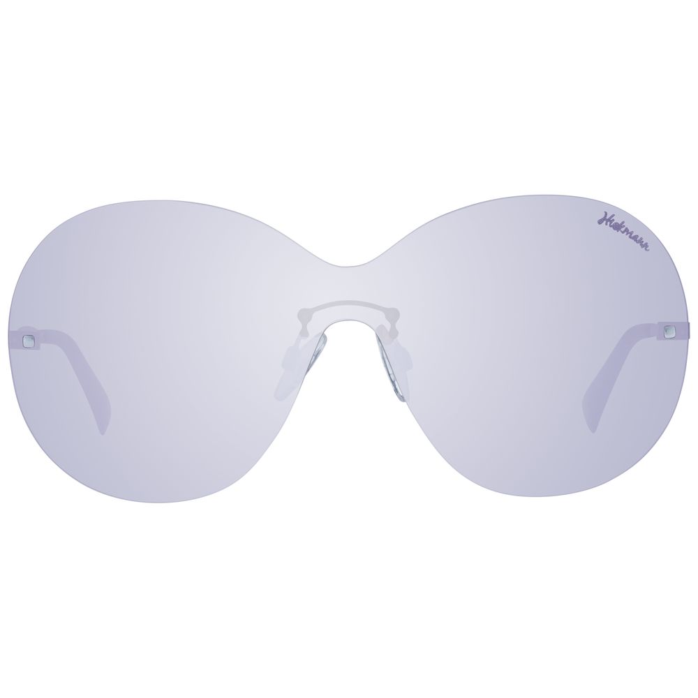 Gray Metal Sunglasses