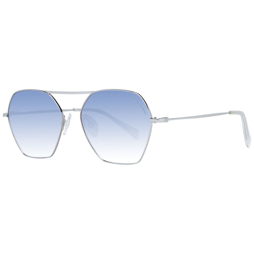 Gray Metal Sunglasses