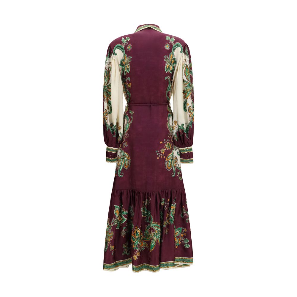 Multicolor Viscose Casual Dress