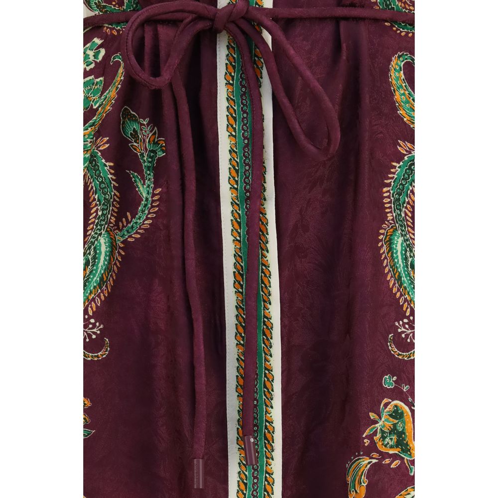 Multicolor Viscose Casual Dress