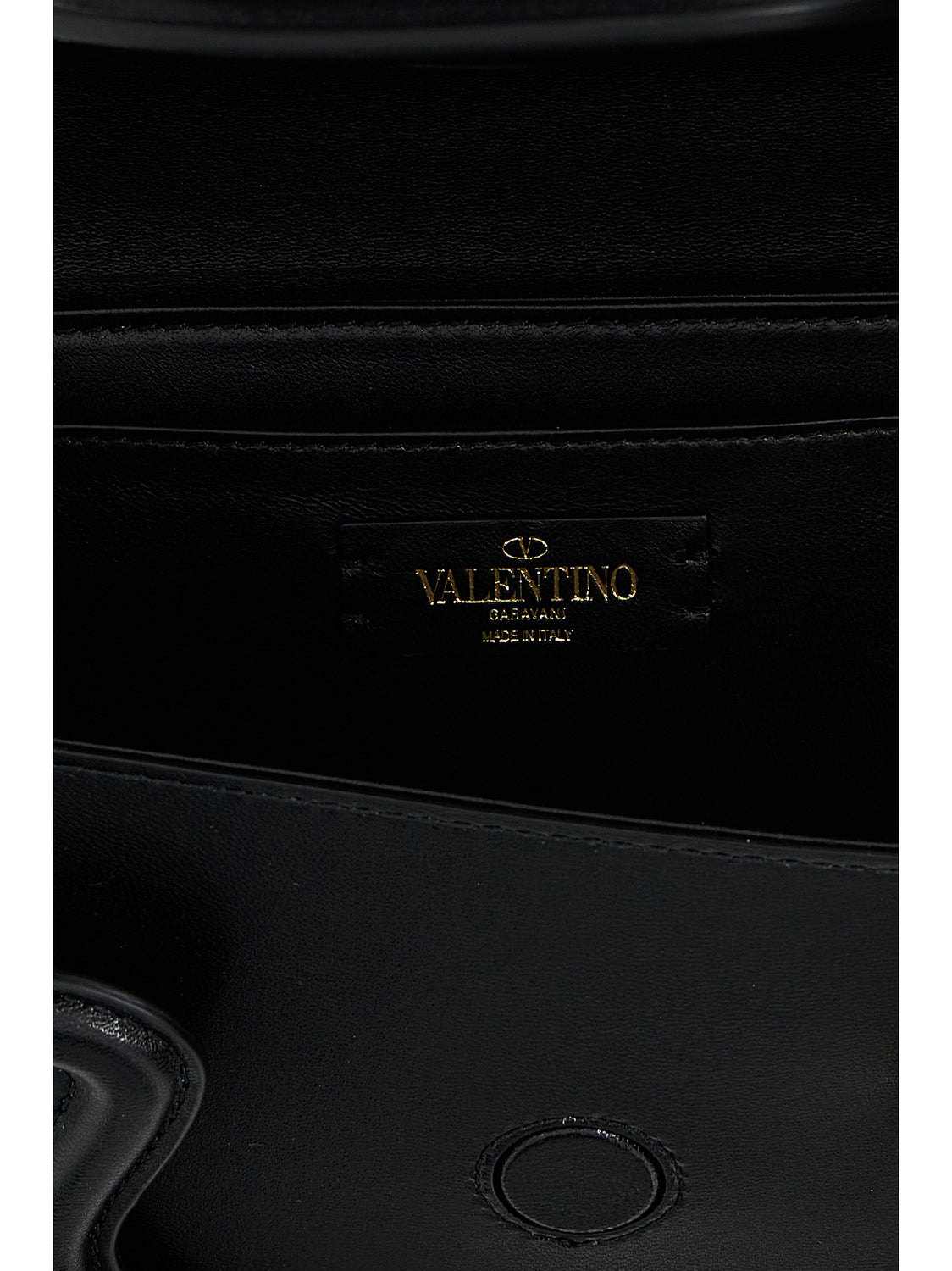 Black Leather Shoulder Bag