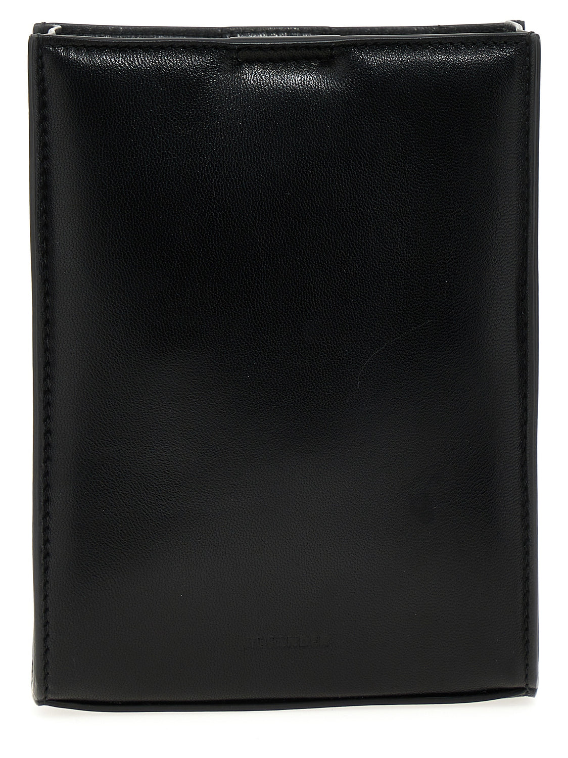 Black Calfskin Crossbody Bag