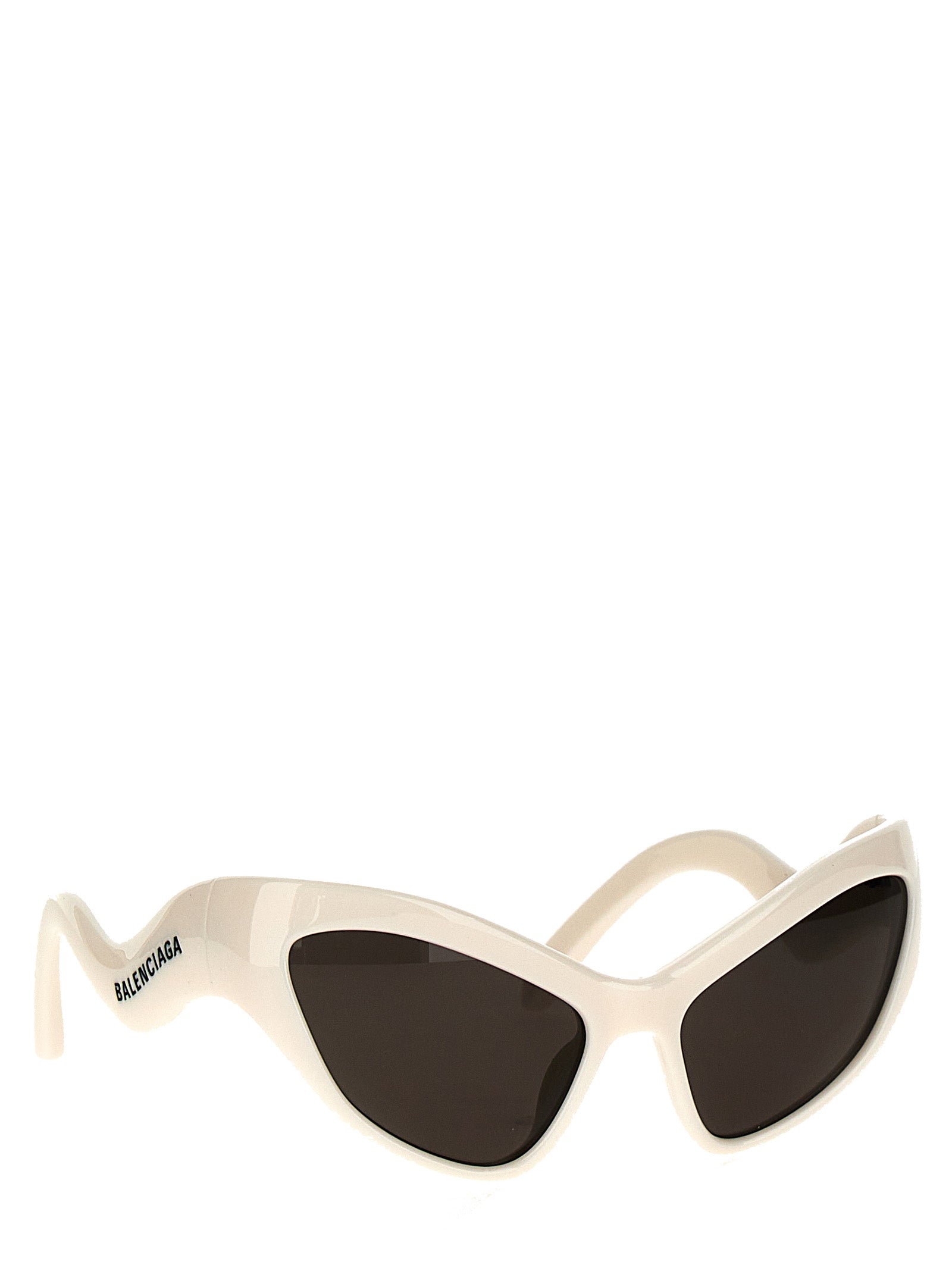 White Nylon Sunglasses