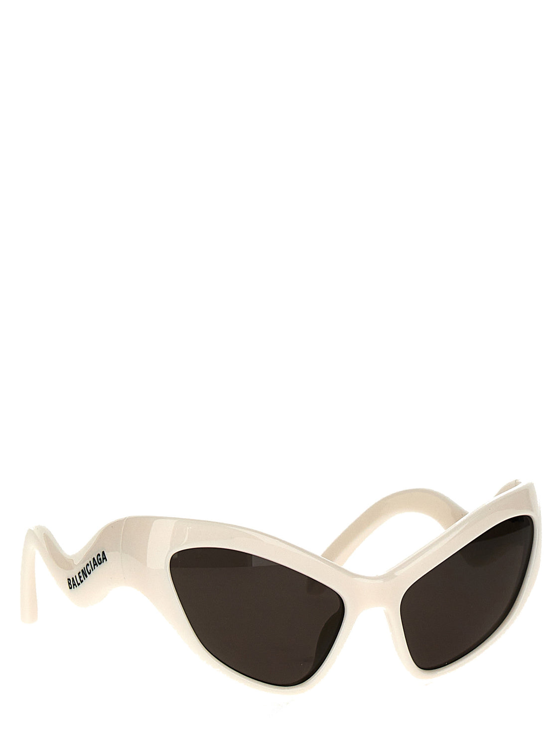 White Nylon Sunglasses