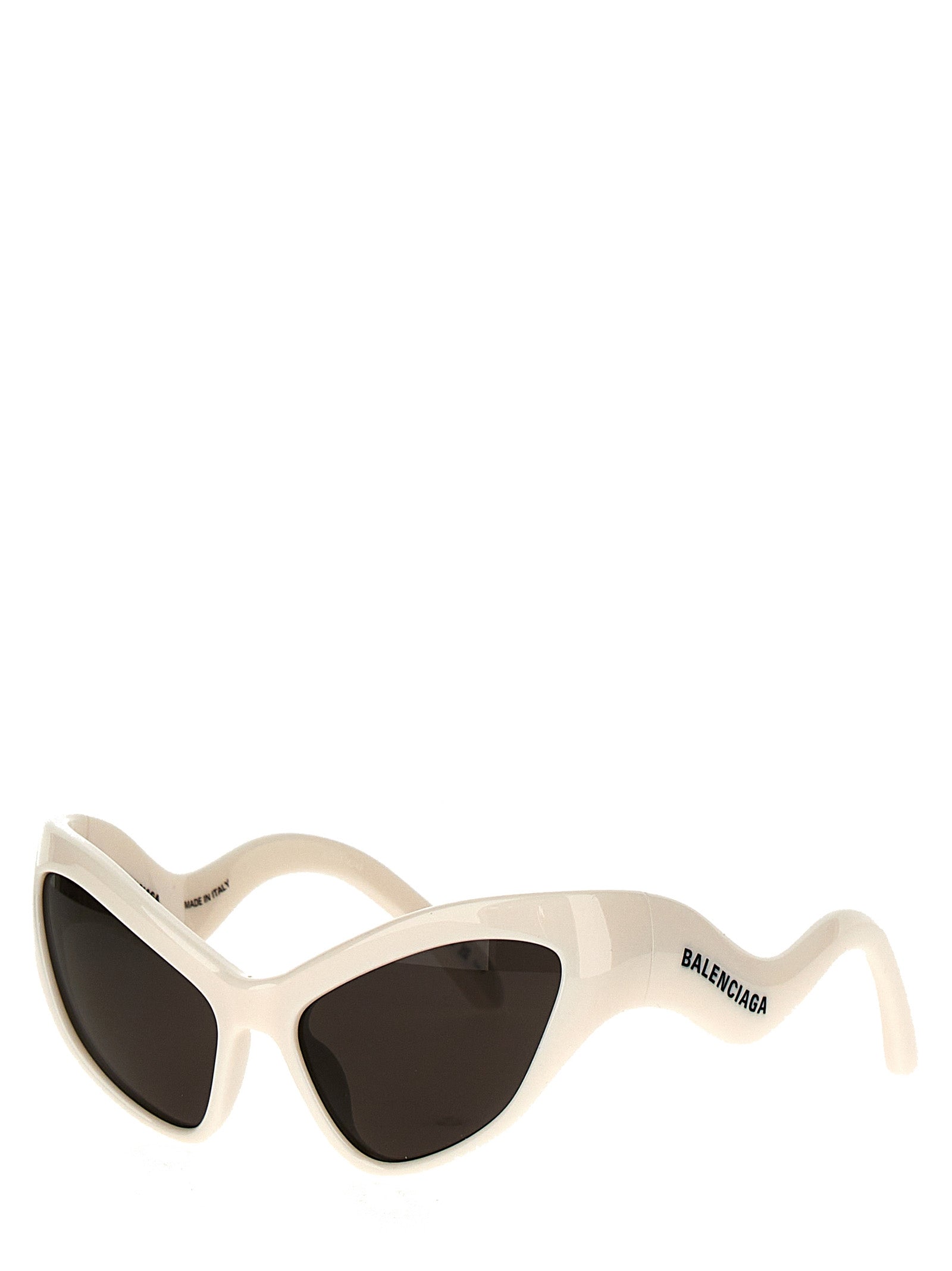 White Nylon Sunglasses