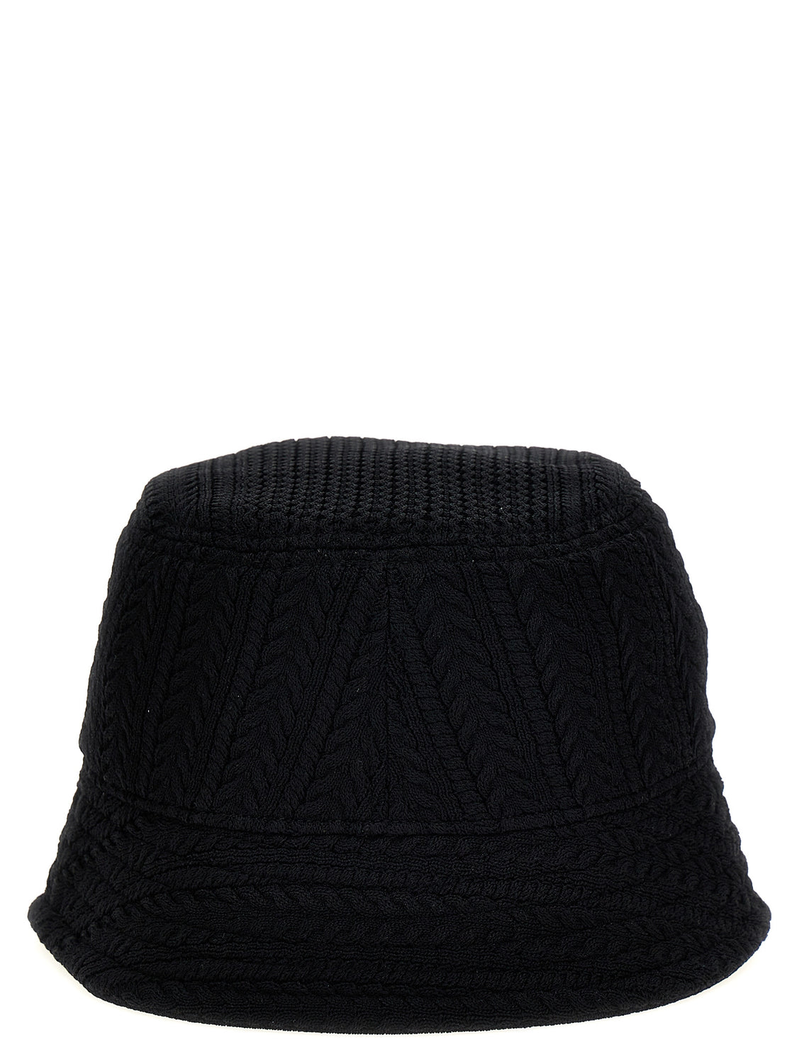 Black Viscose Bucket Hat