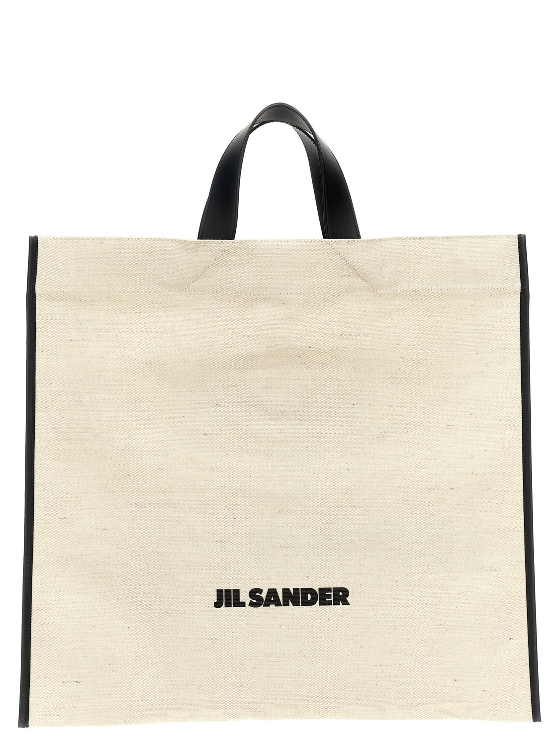 Bicolor Jute Tote Bag