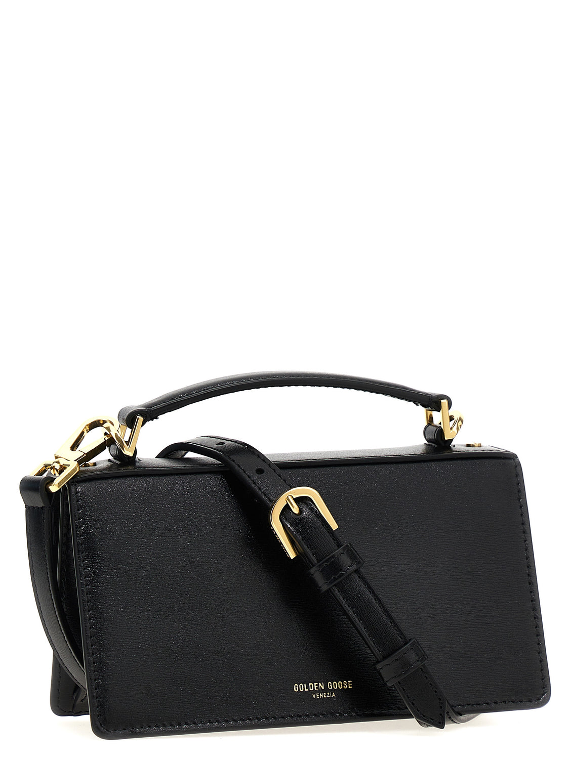 Black Cowhide Handbag
