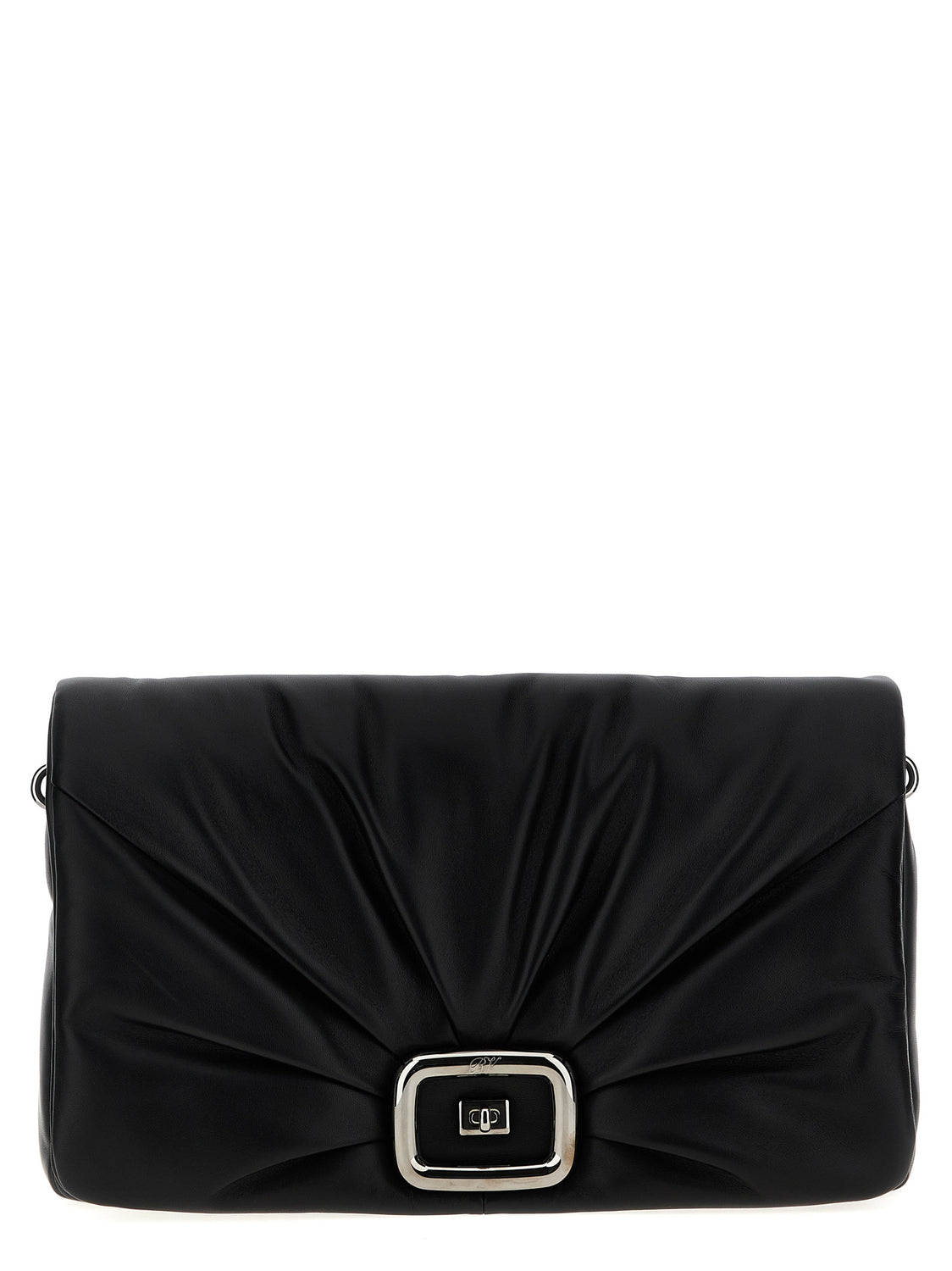 Black Leather Shoulder Bag