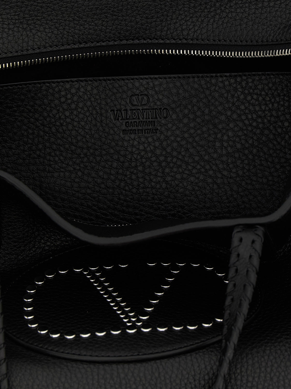Black Calfskin Tote Bag
