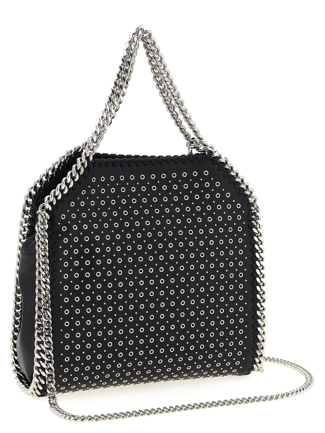 Black Polyester Handbag