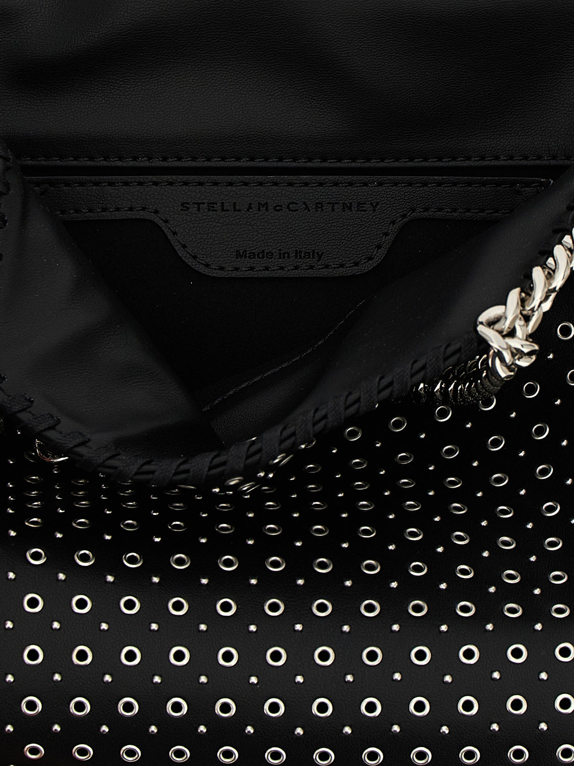 Black Polyester Handbag
