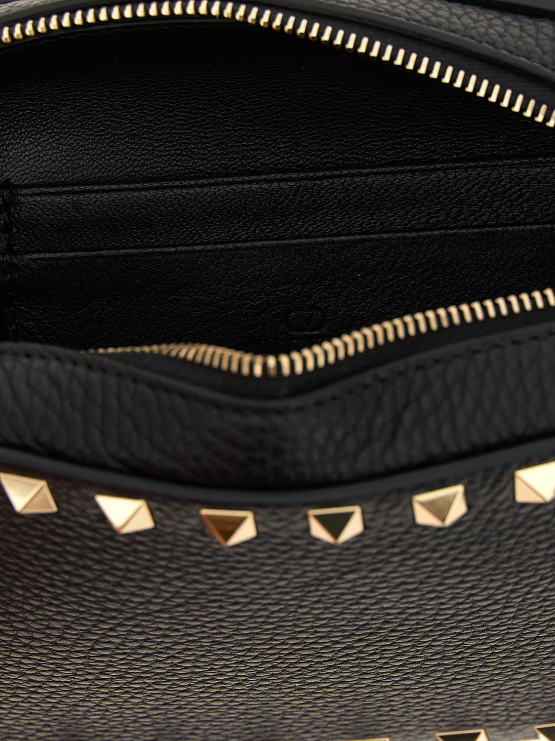 Black Calfskin Crossbody Bag
