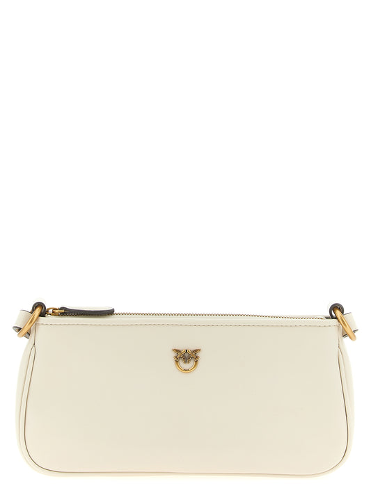White Goatskin Crossbody Bag
