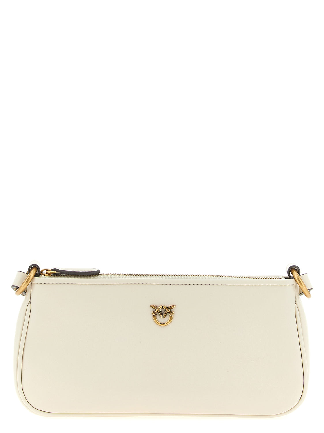 White Goatskin Crossbody Bag