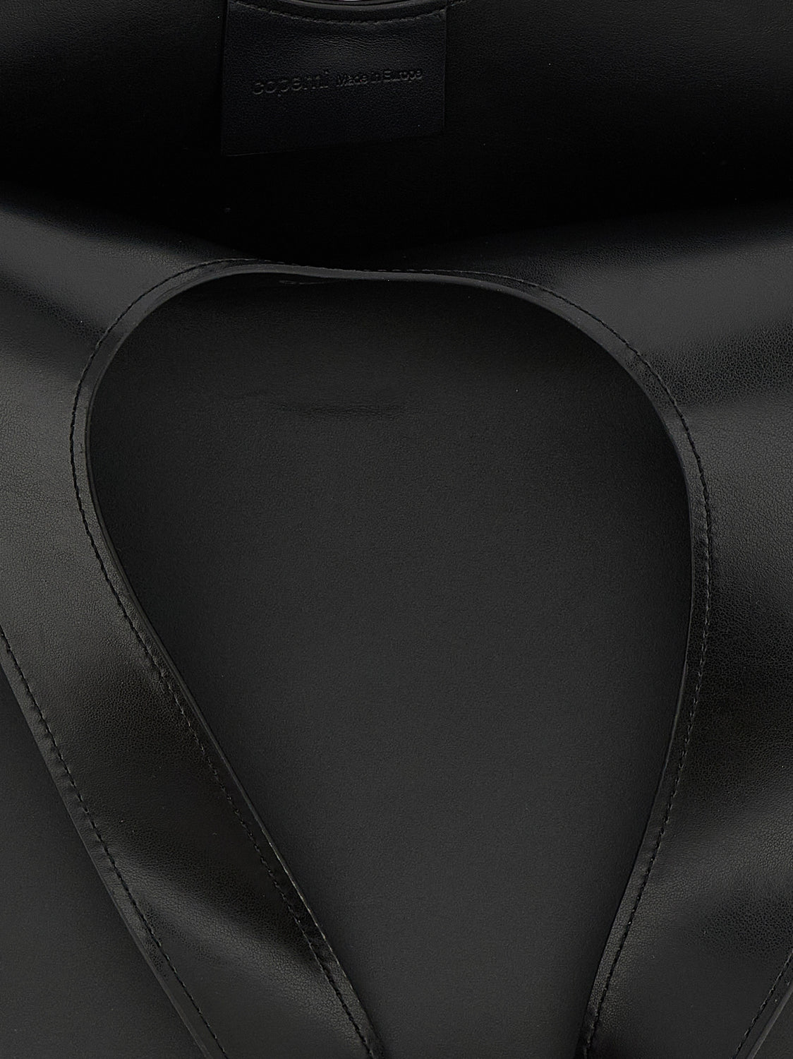 Black Cowhide Shoulder Bag