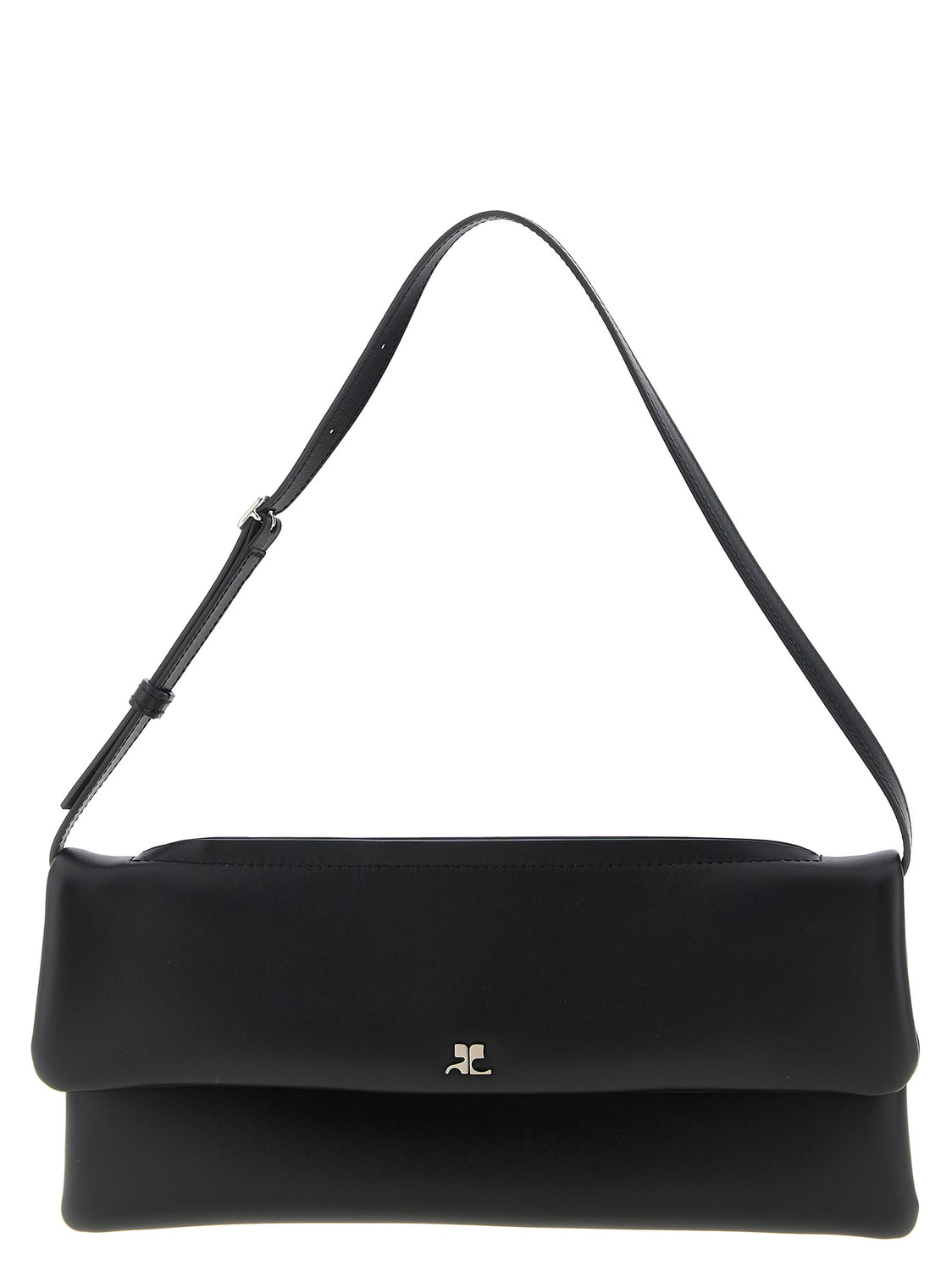 Black Cowhide Clutch Bag