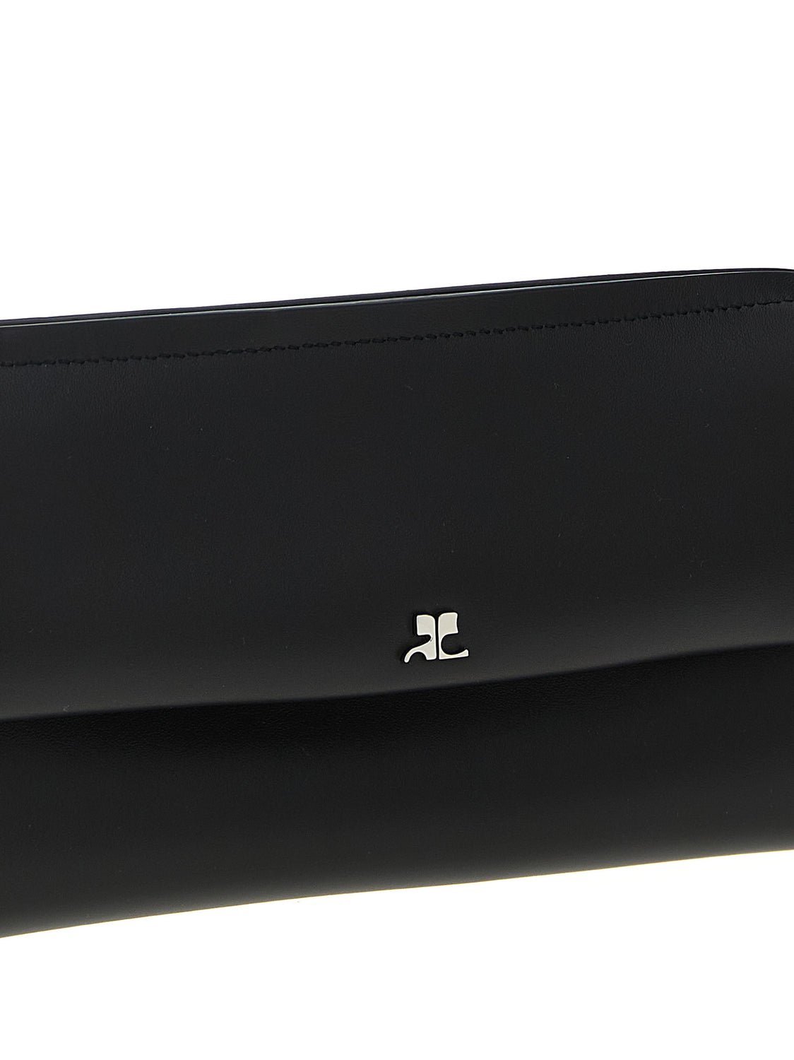 Black Cowhide Clutch Bag