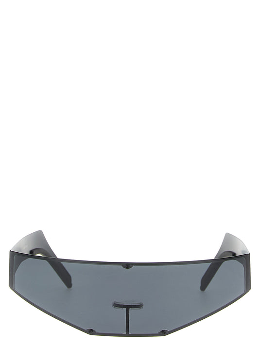 Black Stainless Steel Sunglasses