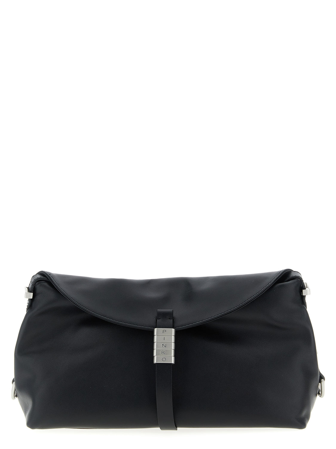 Black Goatskin Shoulder Bag
