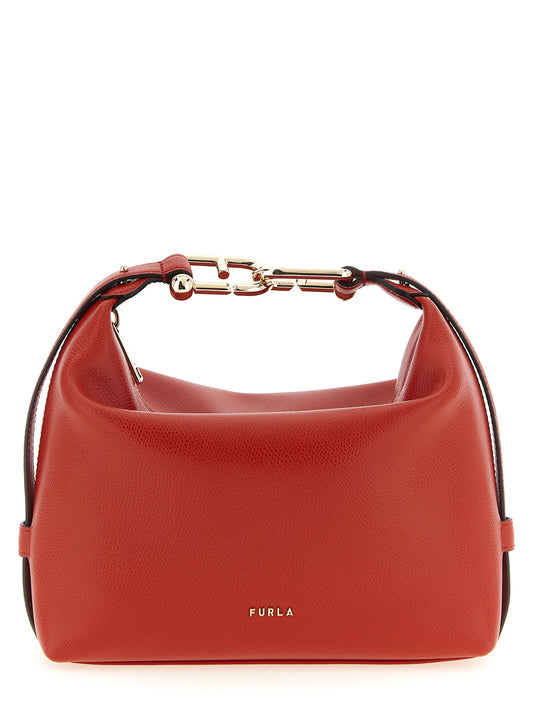 Multicolor Calfskin Shoulder Bag