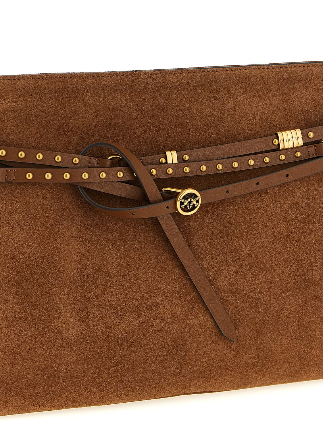 Brown Cowhide Shoulder Bag