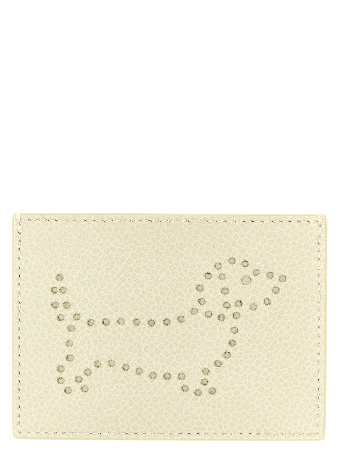 Beige Calfskin Cardholder