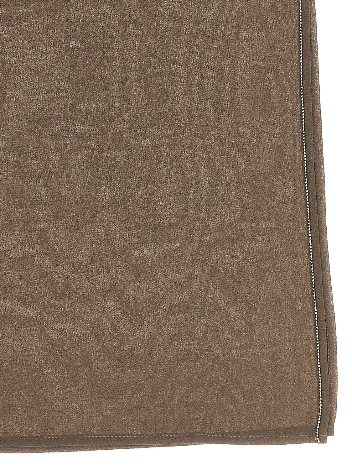 Brown Polyester Scarf