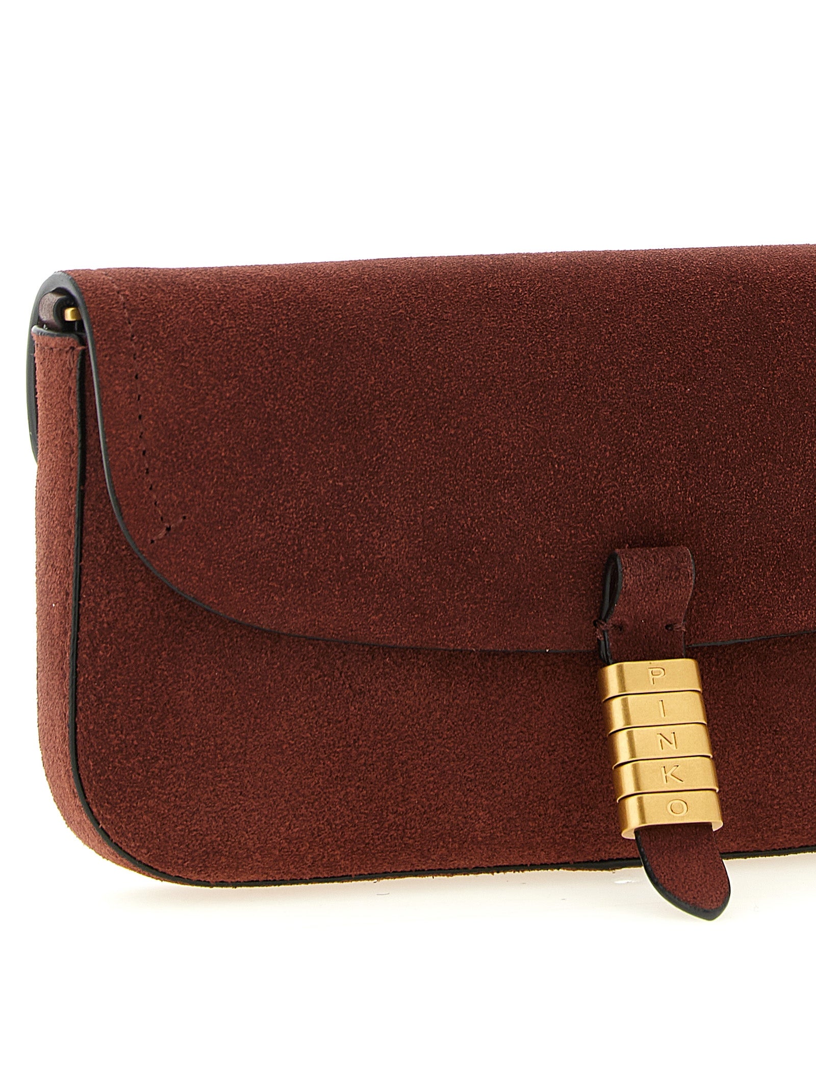 Bordeaux Cowhide Shoulder Bag